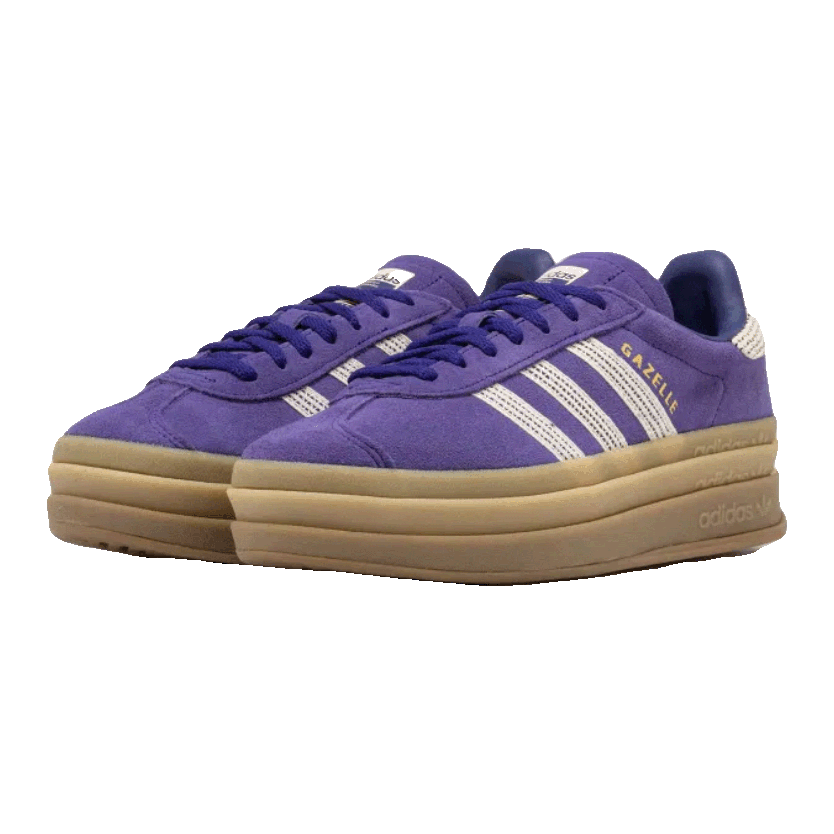 adidas Gazelle Bold Collegiate Purple Wonder White (W) Side