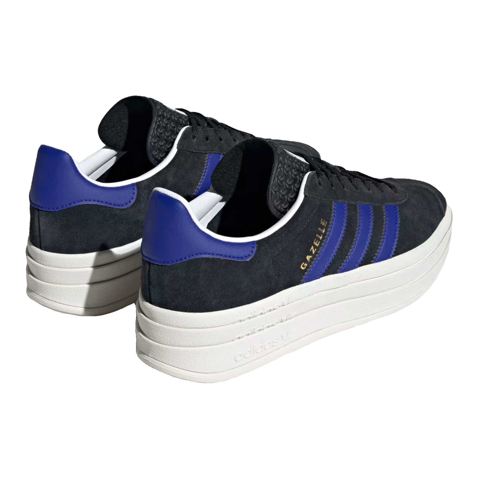 adidas Gazelle Bold Core Black Lucid Blue (W) Back