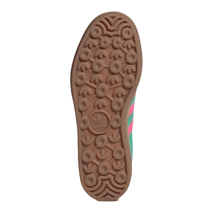 adidas Gazelle Bold Court Green Lucid Pink (W) Sohle