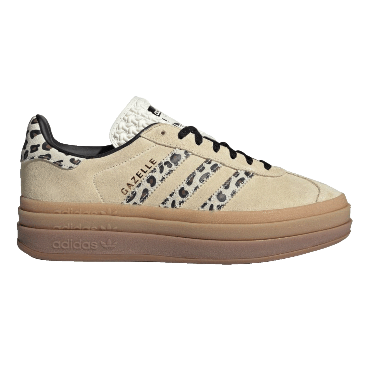 adidas Gazelle Bold Cream Black Leopard (W)
