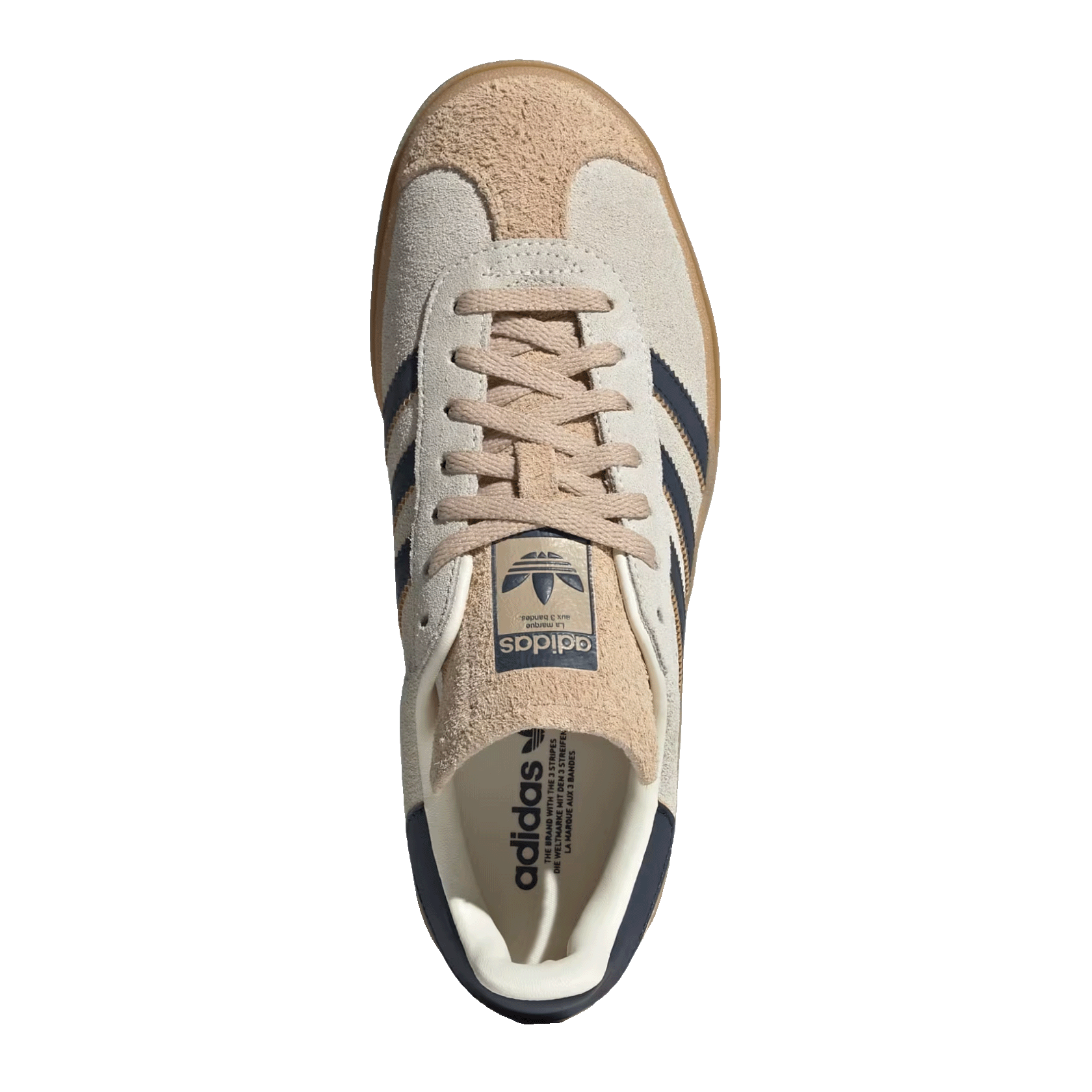 adidas Gazelle Bold Cream Night Indigo (W) Oben
