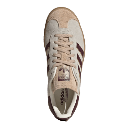 adidas Gazelle Bold Cream White Maroon (W) Oben
