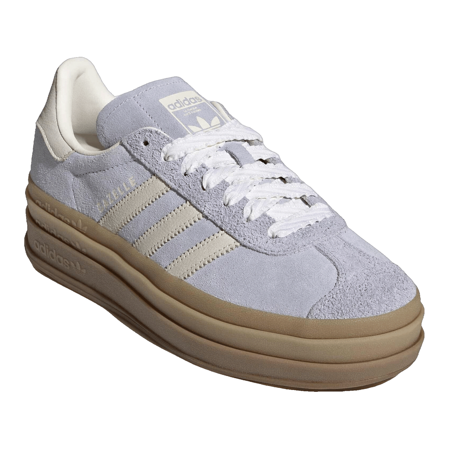 adidas Gazelle Bold Crystal Sky Chalk Pearl (W) Side IH4210