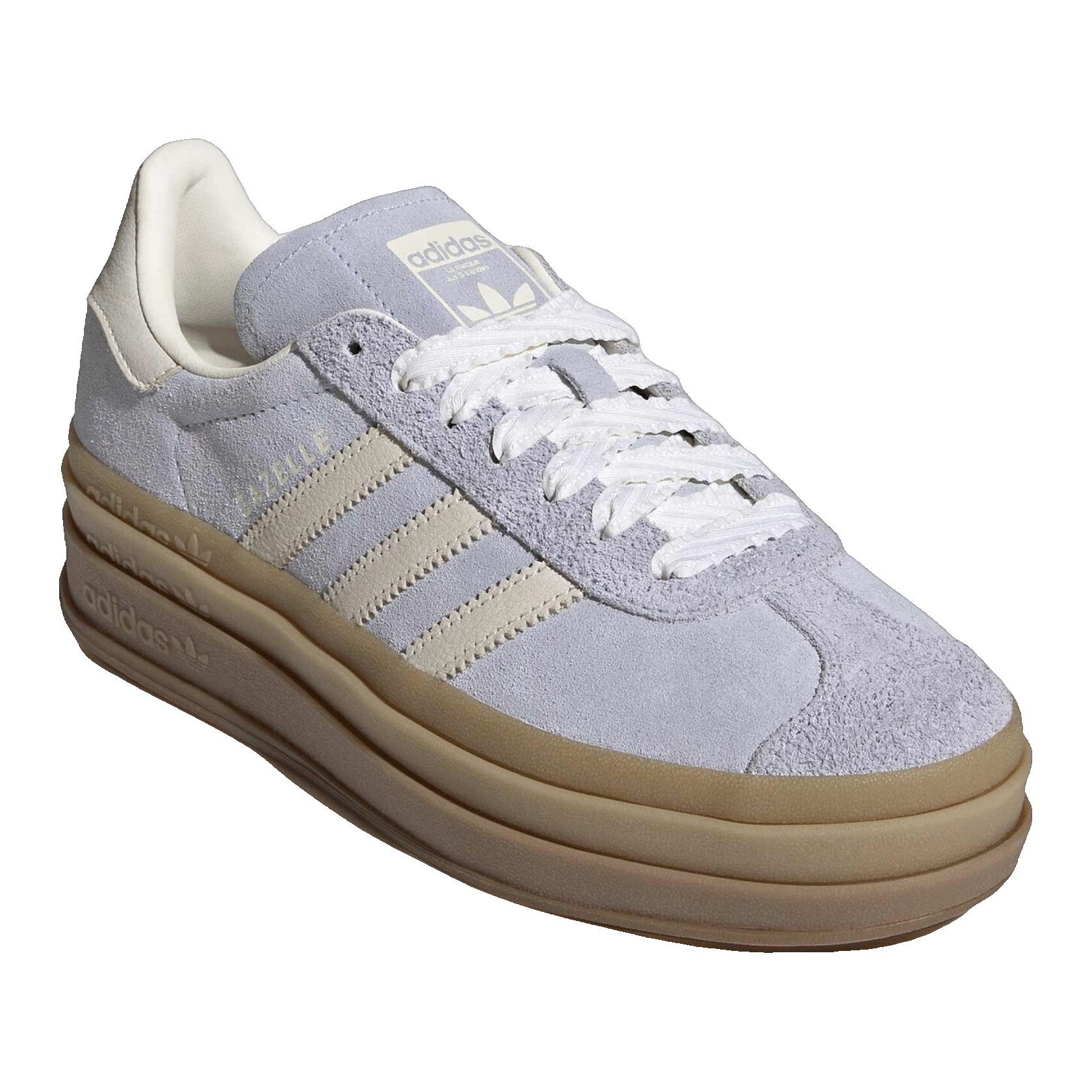 adidas Gazelle Bold Crystal Sky Chalk Pearl (W) Side IH4210