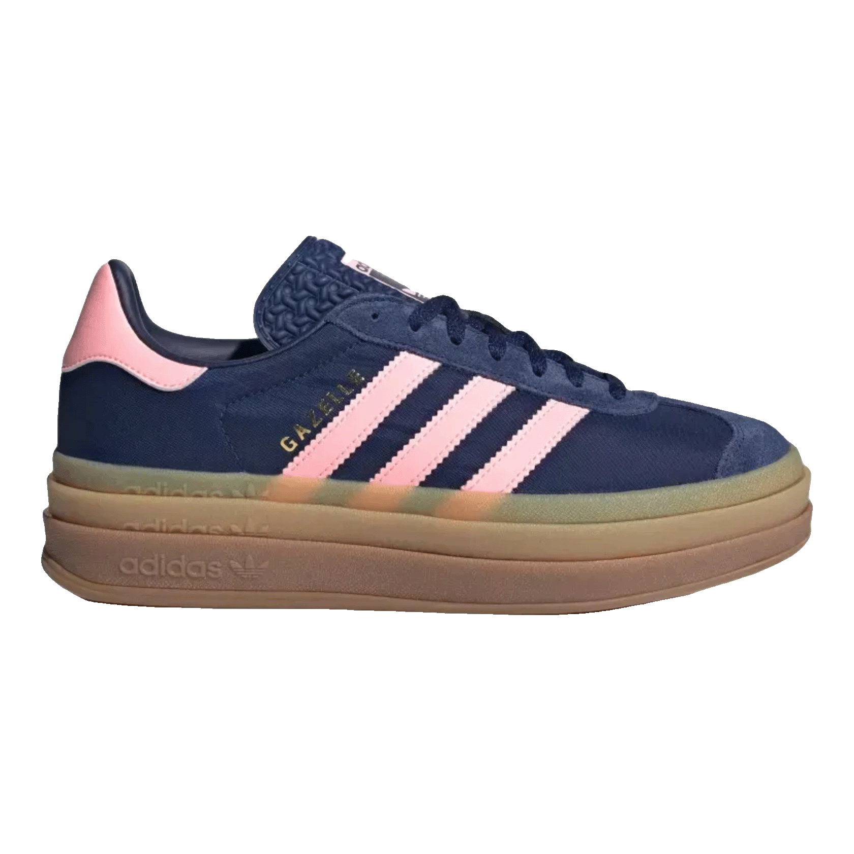 adidas Gazelle Bold Dark Blue Pink Spark (W)