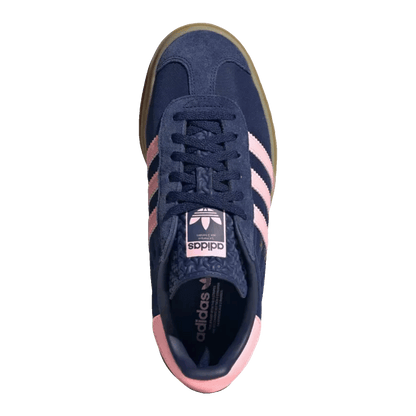 adidas Gazelle Bold Dark Blue Pink Spark (W) Oben