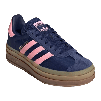 adidas Gazelle Bold Dark Blue Pink Spark (W) Side