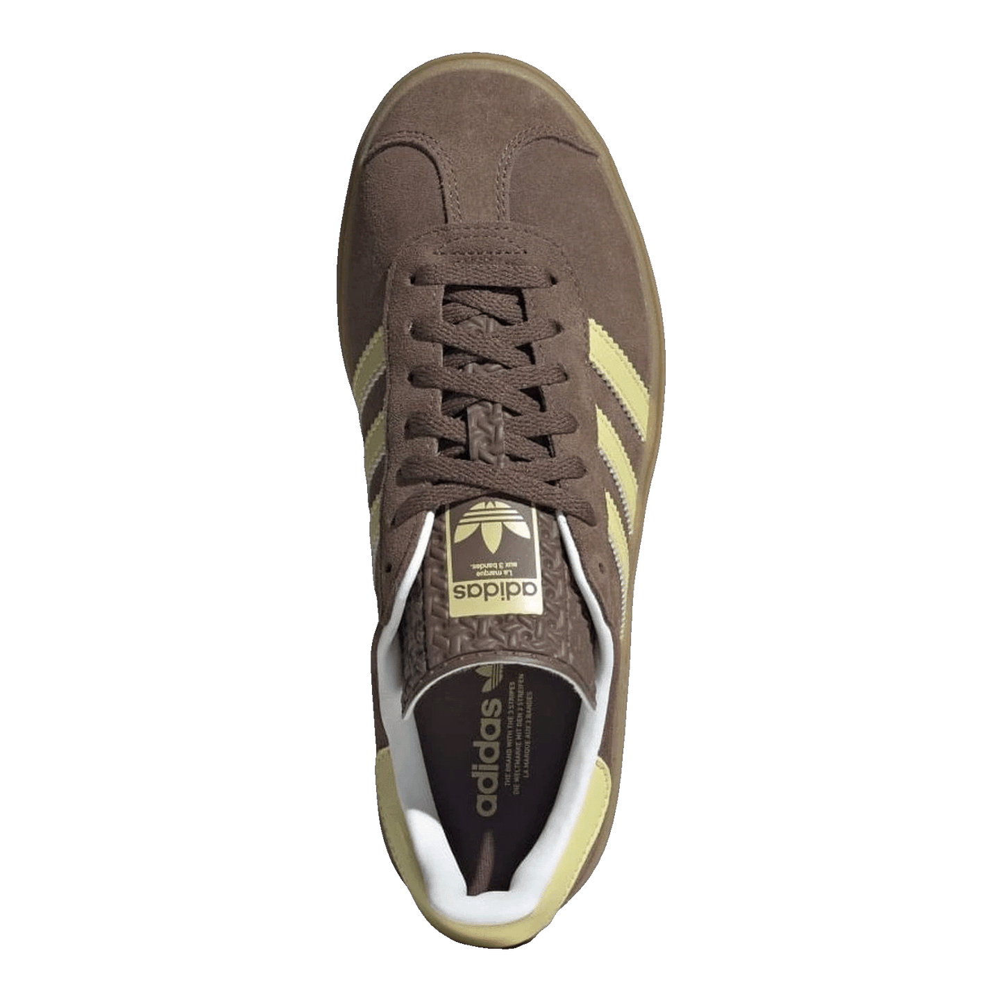 adidas Gazelle Bold Earth Strata Powder Yellow (W) Oben JI2697