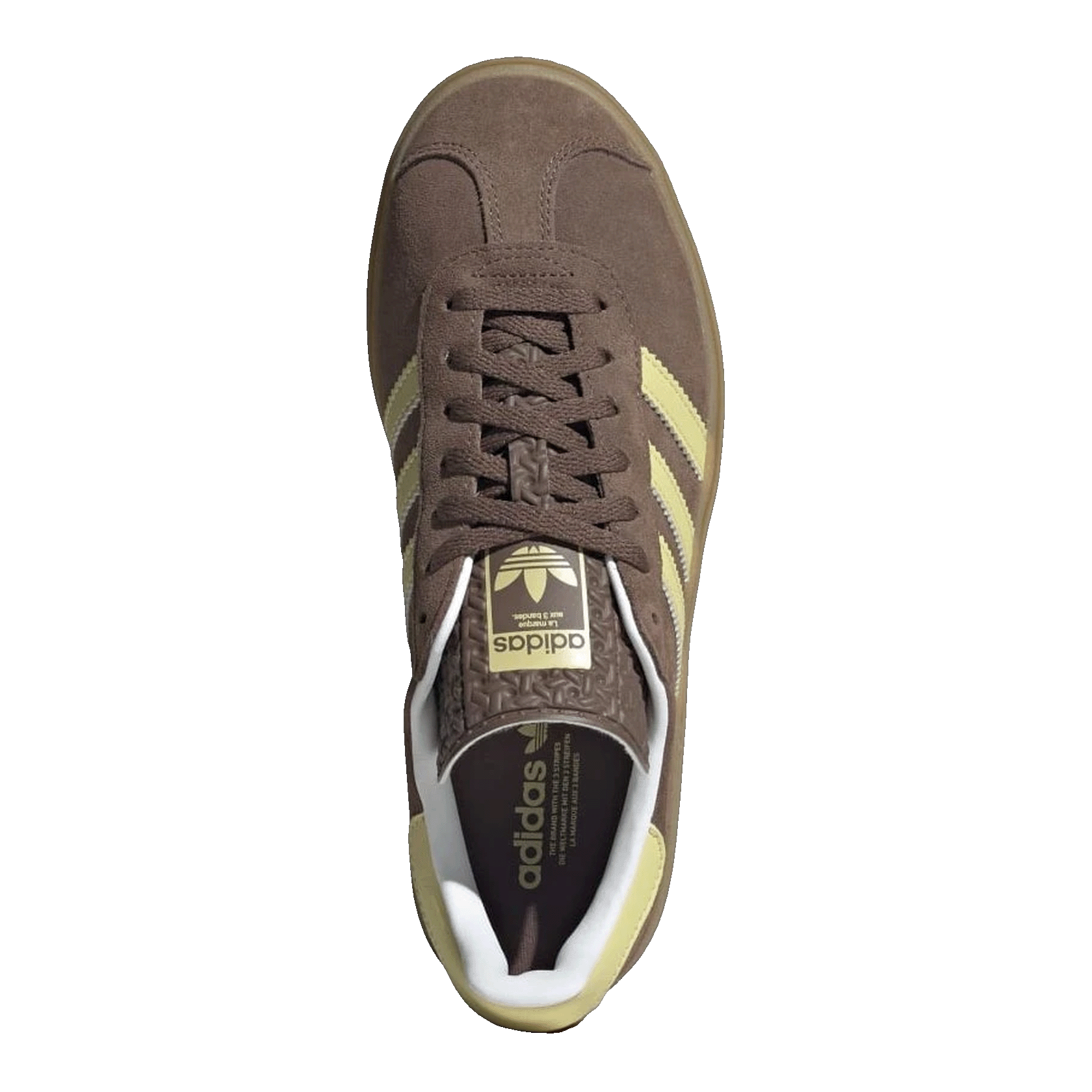adidas Gazelle Bold Earth Strata Powder Yellow (W) Oben JI2697