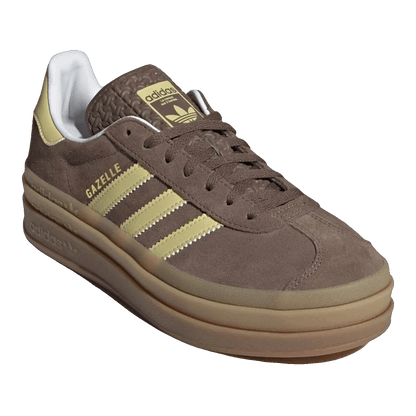 adidas Gazelle Bold Earth Strata Powder Yellow (W) Side JI2697