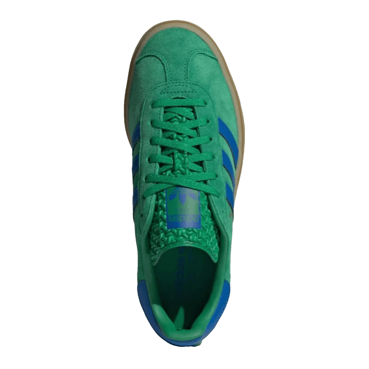 adidas Gazelle Bold Green Blue Gum (W) Oben