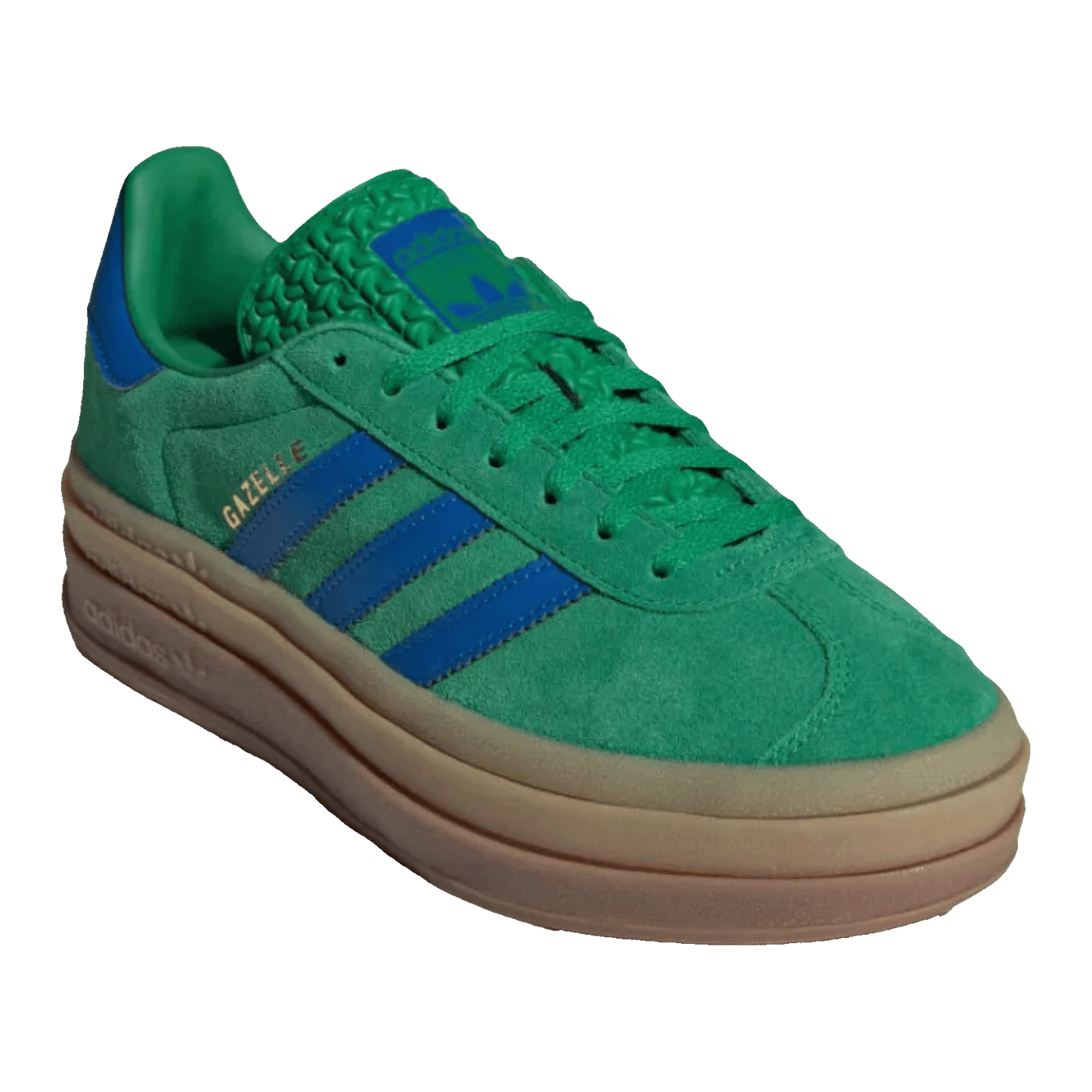 adidas Gazelle Bold Green Blue Gum (W) Side
