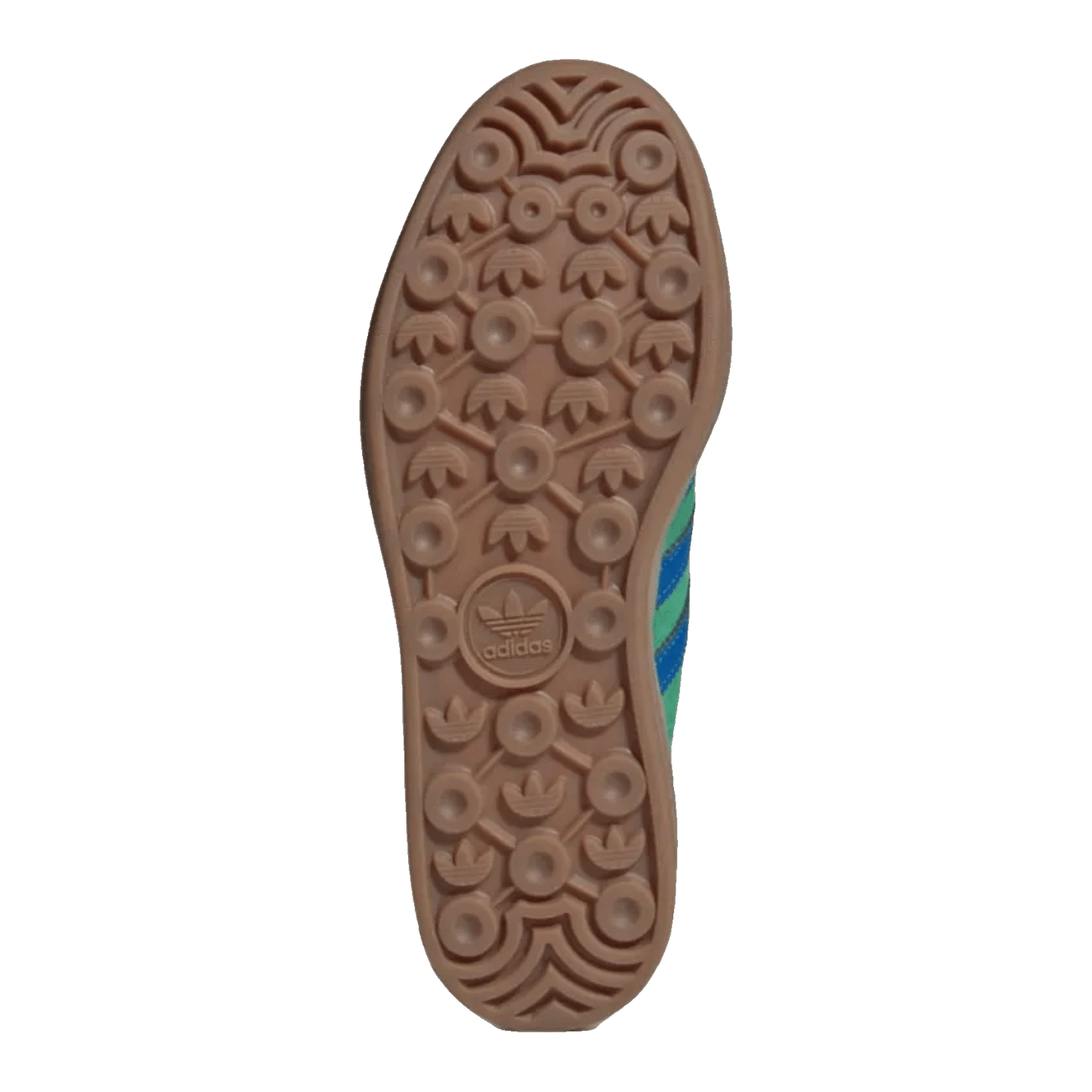 adidas Gazelle Bold Green Blue Gum (W) Sohle
