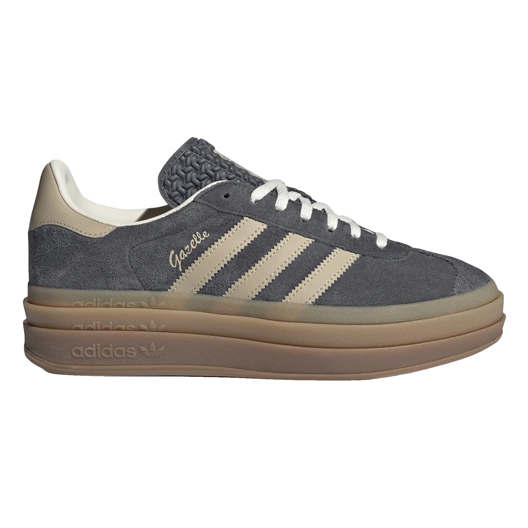 adidas Gazelle Bold Grey Magic Beige Gum (W)