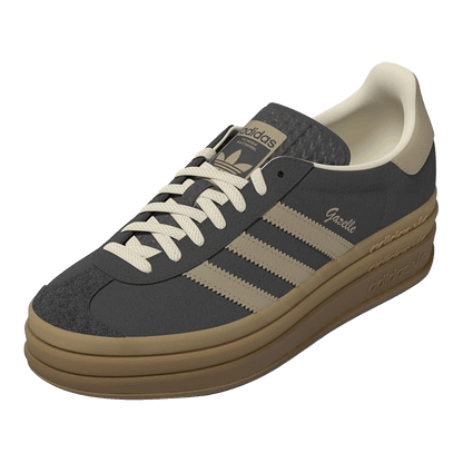 adidas Gazelle Bold Grey Magic Beige Gum (W) Side