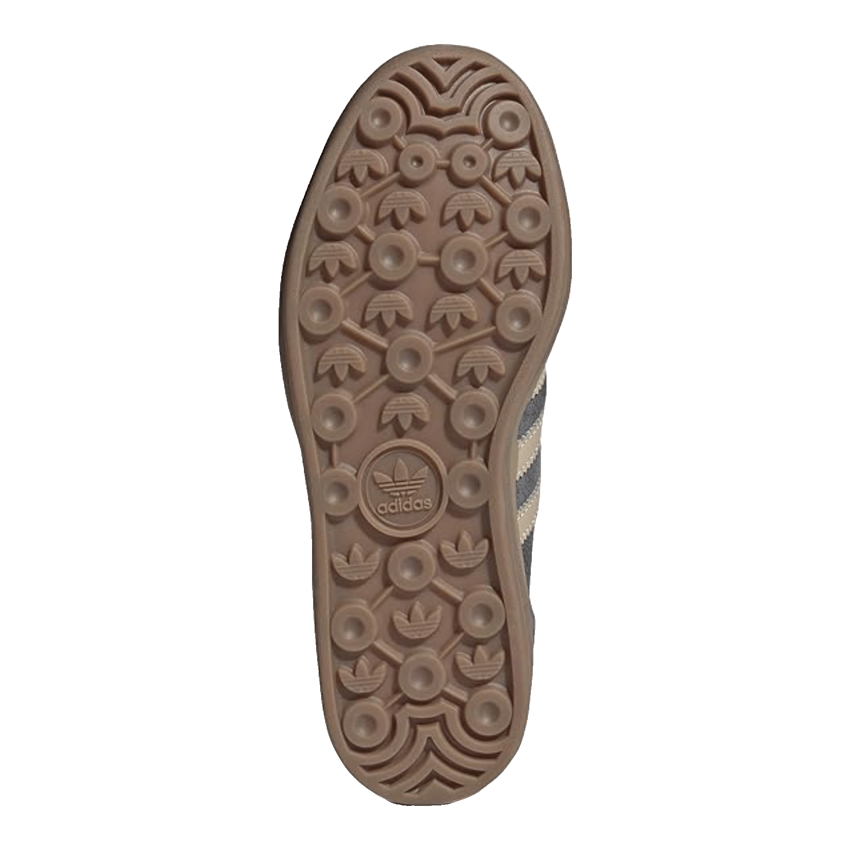 adidas Gazelle Bold Grey Magic Beige Gum (W) Sohle