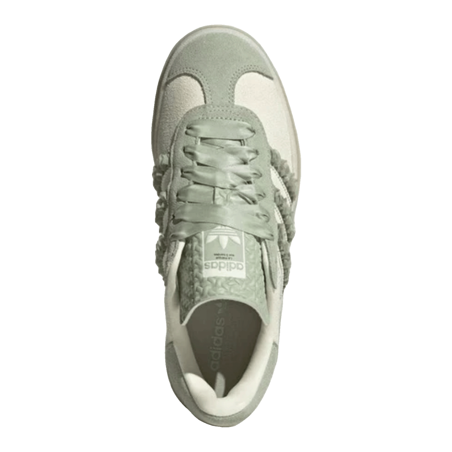 adidas Gazelle Bold Halo Green Ruffle (W) Oben