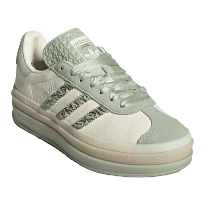 adidas Gazelle Bold Halo Green Ruffle (W) Side