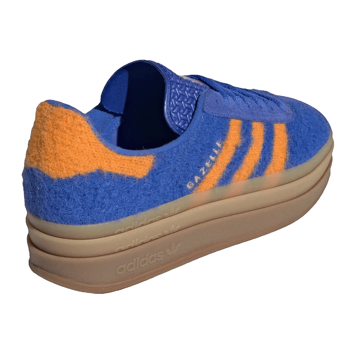 adidas Gazelle Bold Hi-Res Blue Bright Orange (W) Back