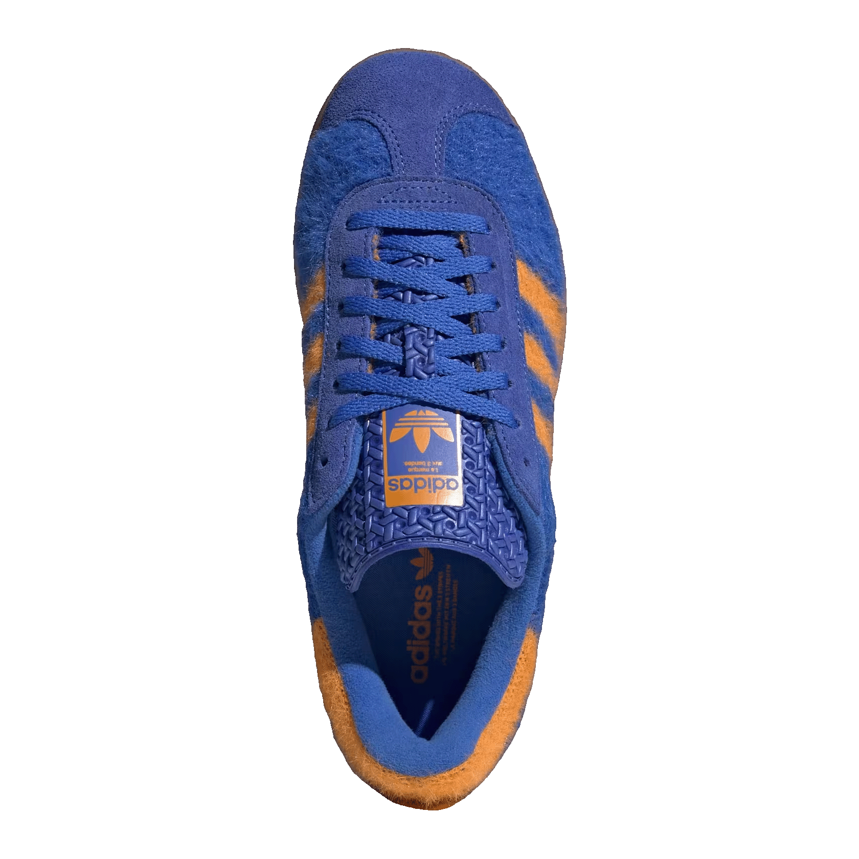 adidas Gazelle Bold Hi-Res Blue Bright Orange (W) Oben