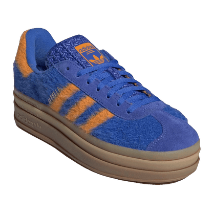 adidas Gazelle Bold Hi-Res Blue Bright Orange (W) Side