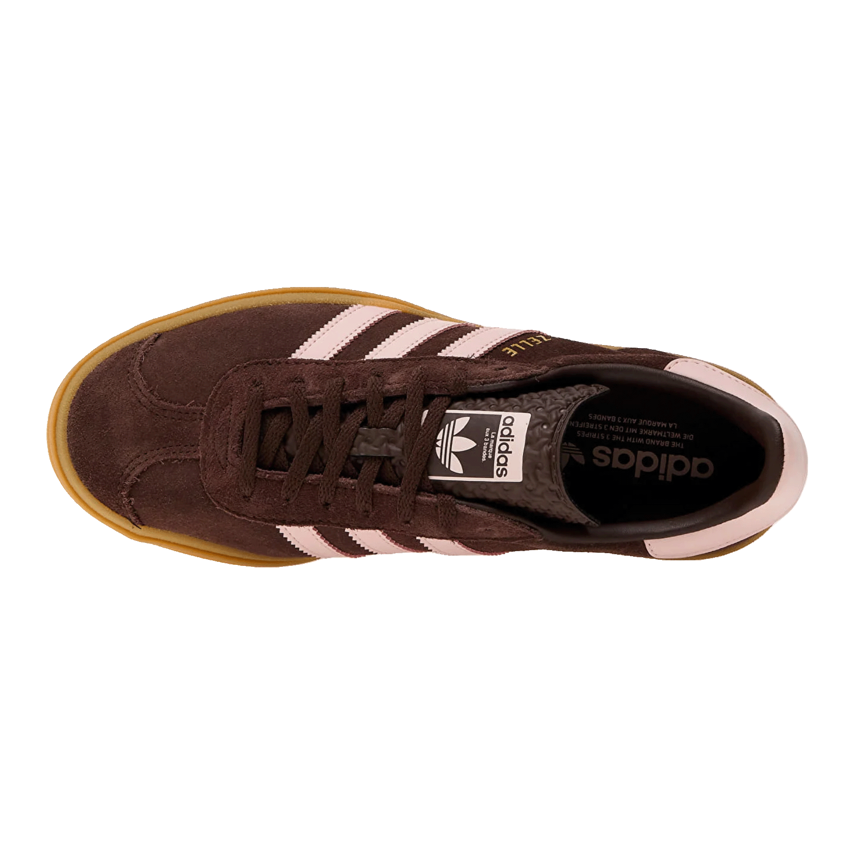 adidas Gazelle Bold Icey Pink Auburn (W) Oben