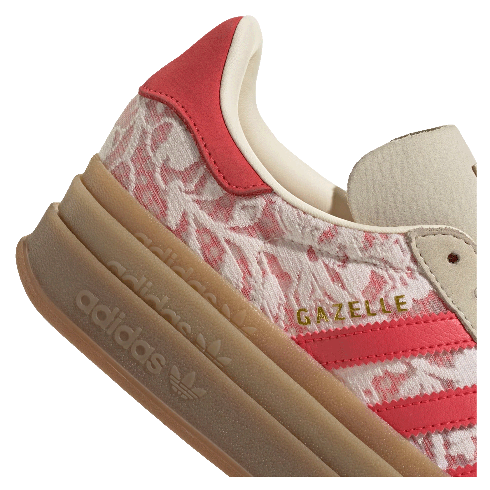 adidas Gazelle Bold Liberty London Better Scarlet (W) Detail