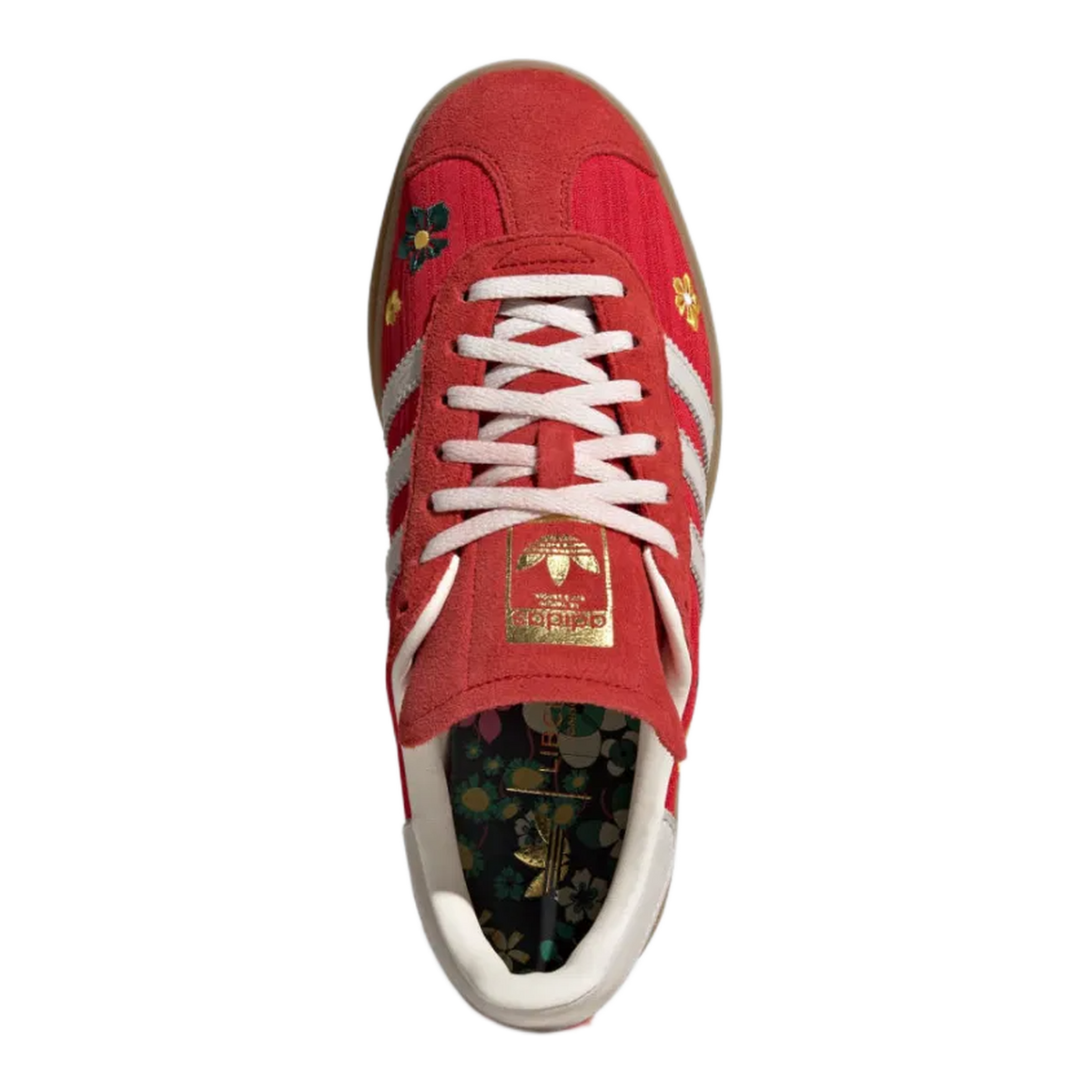 adidas Gazelle Bold Liberty London Better Scarlet Yellow (W) Oben IH1921