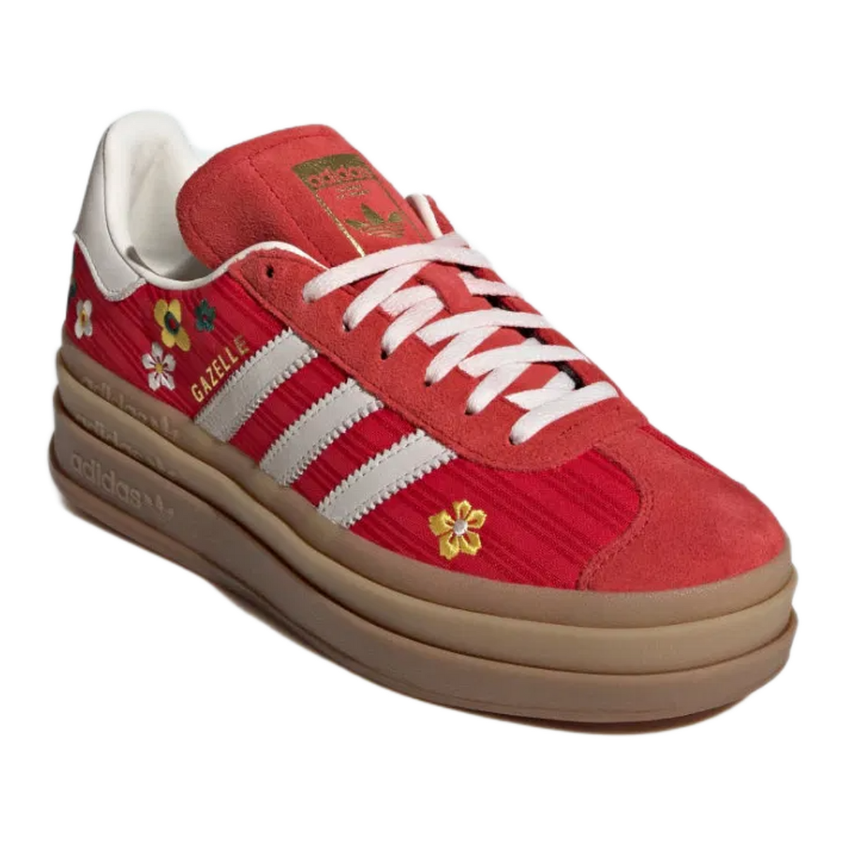 adidas Gazelle Bold Liberty London Better Scarlet Yellow (W) Side IH1921