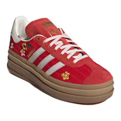 adidas Gazelle Bold Liberty London Better Scarlet Yellow (W) Side IH1921