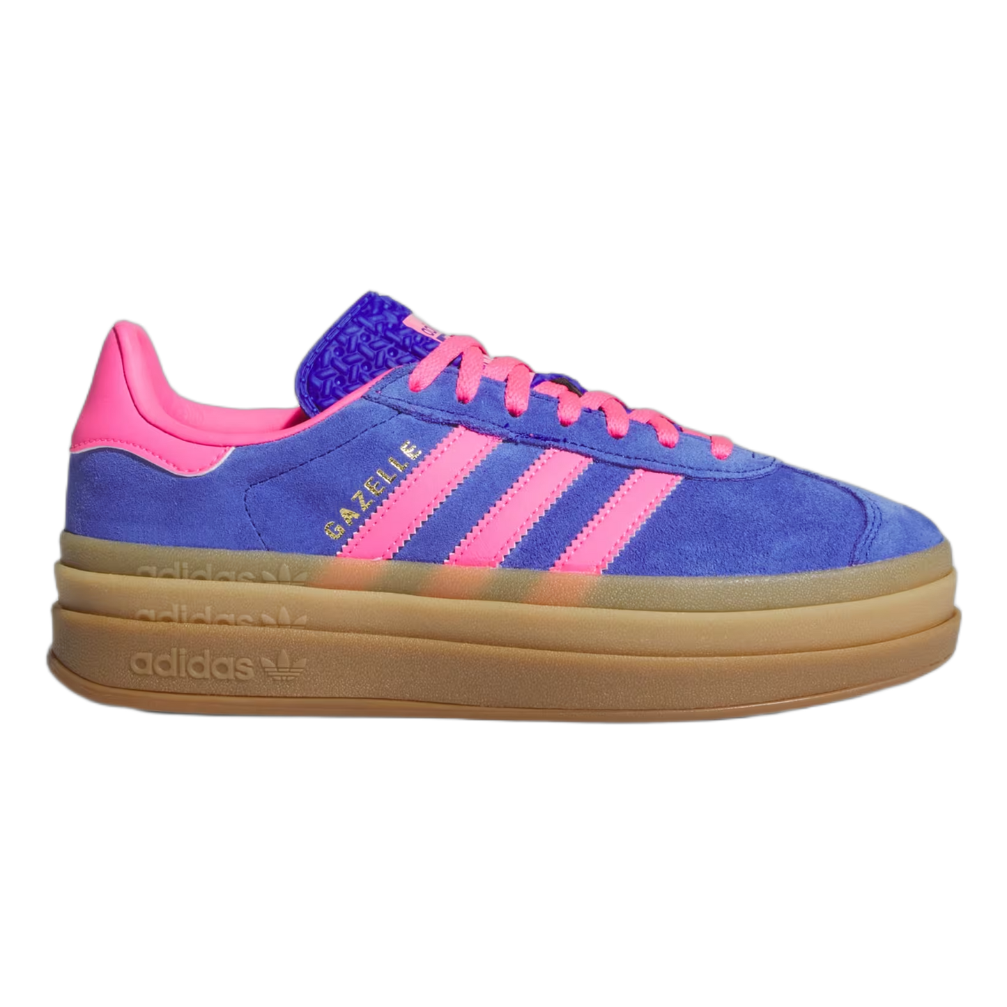 adidas Gazelle Bold Lucid Blue Lucid Pink (W) IH4193