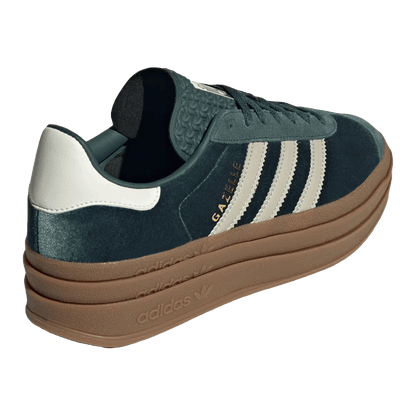 adidas Gazelle Bold Mineral Green Velvet (W) Back