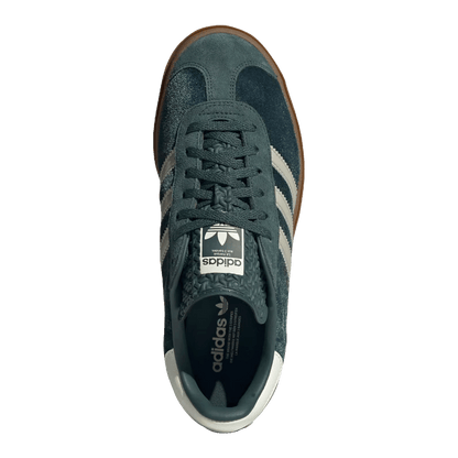 adidas Gazelle Bold Mineral Green Velvet (W) Oben