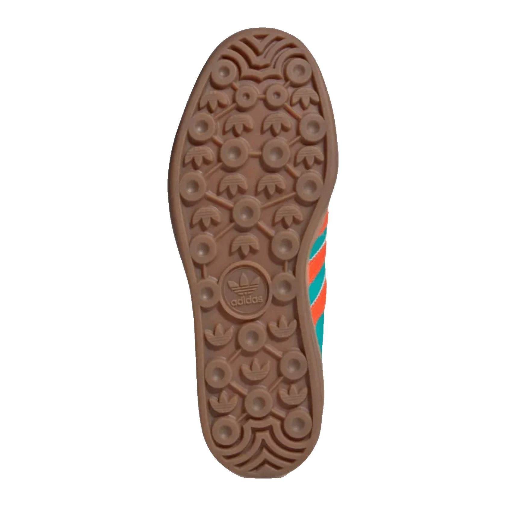 adidas Gazelle Bold Mint Rush Impact Orange (W) Sohle