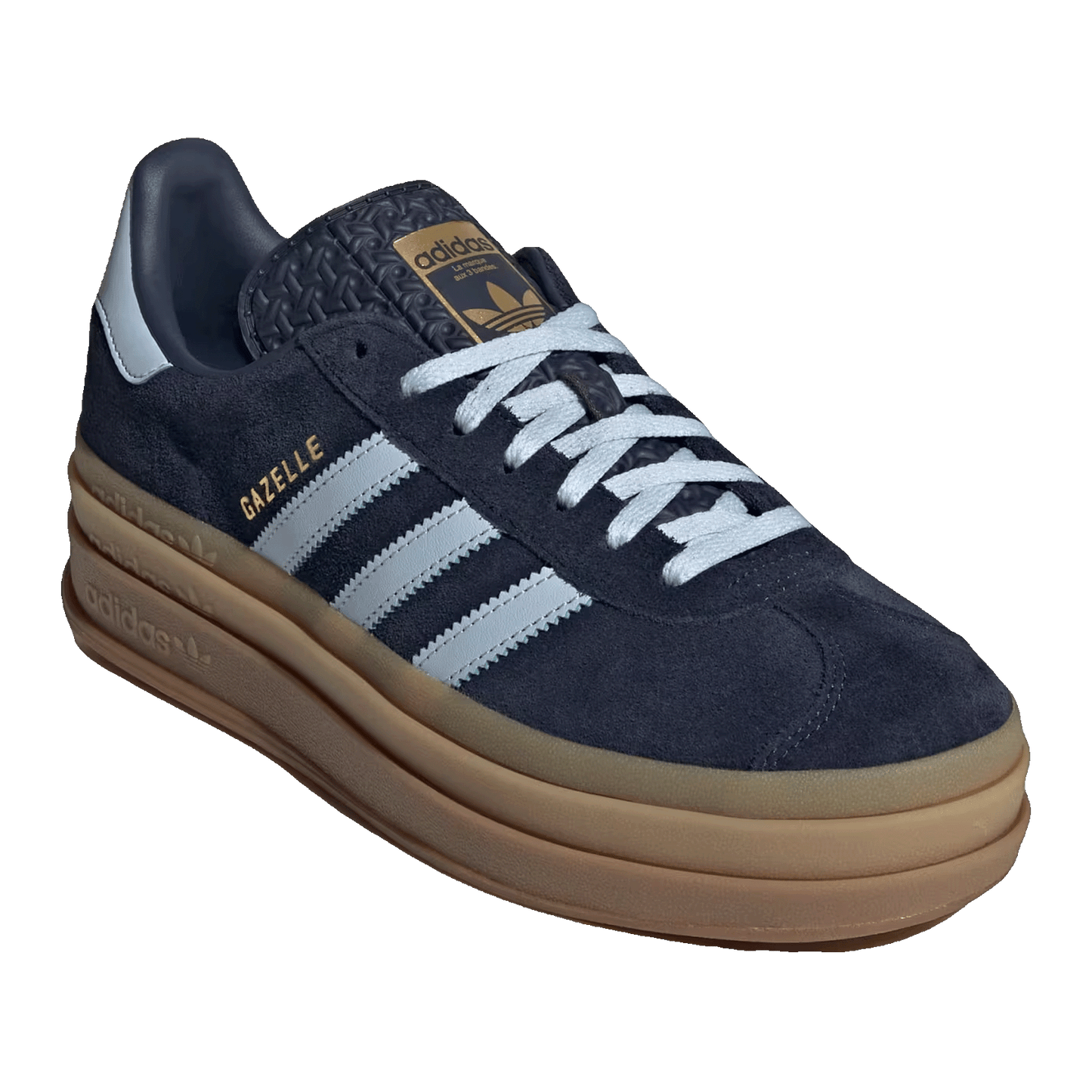 adidas Gazelle Bold Night Indigo Crystal Sky (W) Side IH6787