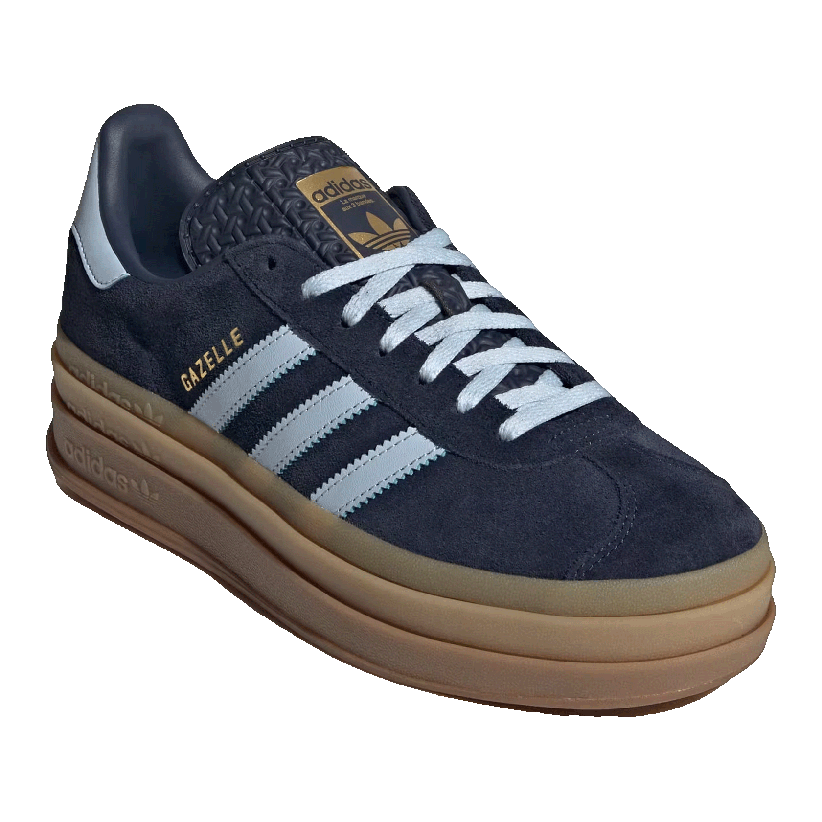 adidas Gazelle Bold Night Indigo Crystal Sky (W) Side IH6787
