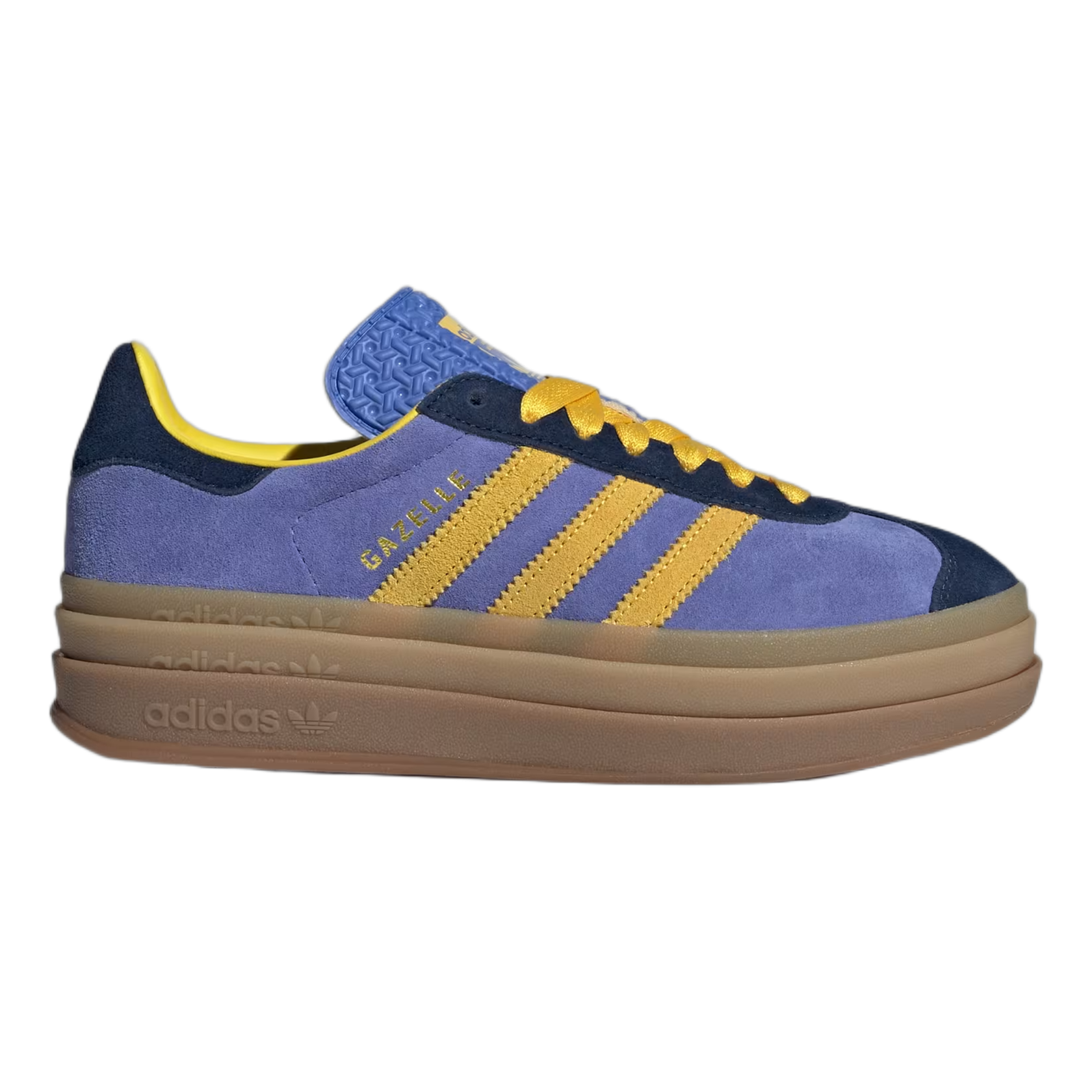 adidas Gazelle Bold Night Indigo Yellow Real Lilac (W) IH4211