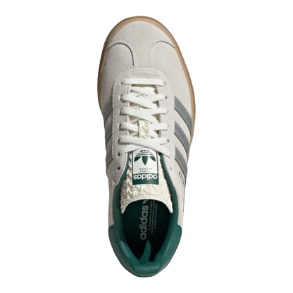 adidas Gazelle Bold Off White Collegiate Green (W) Oben
