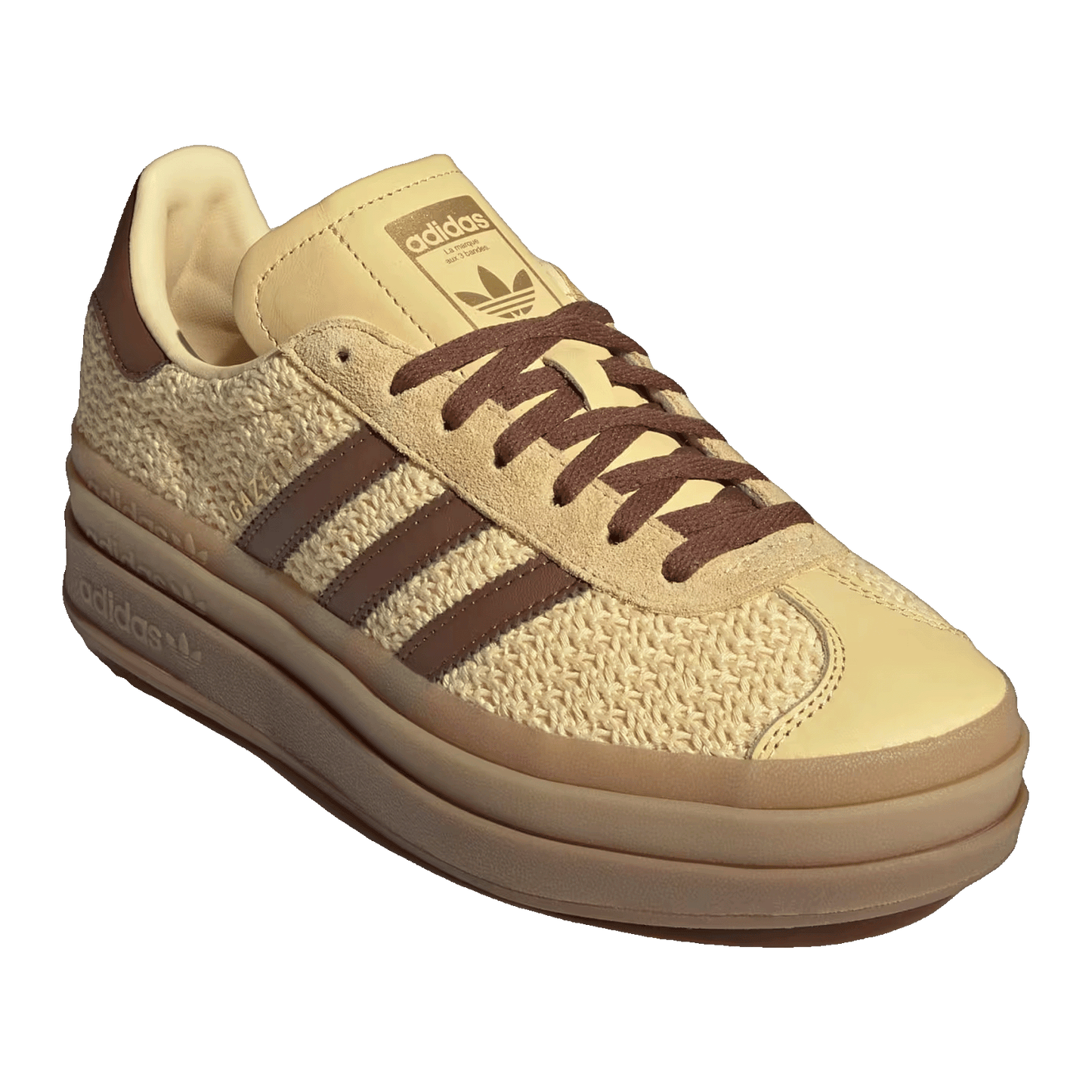 adidas Gazelle Bold Orange Tint Preloved Brown (W) Side JS3900