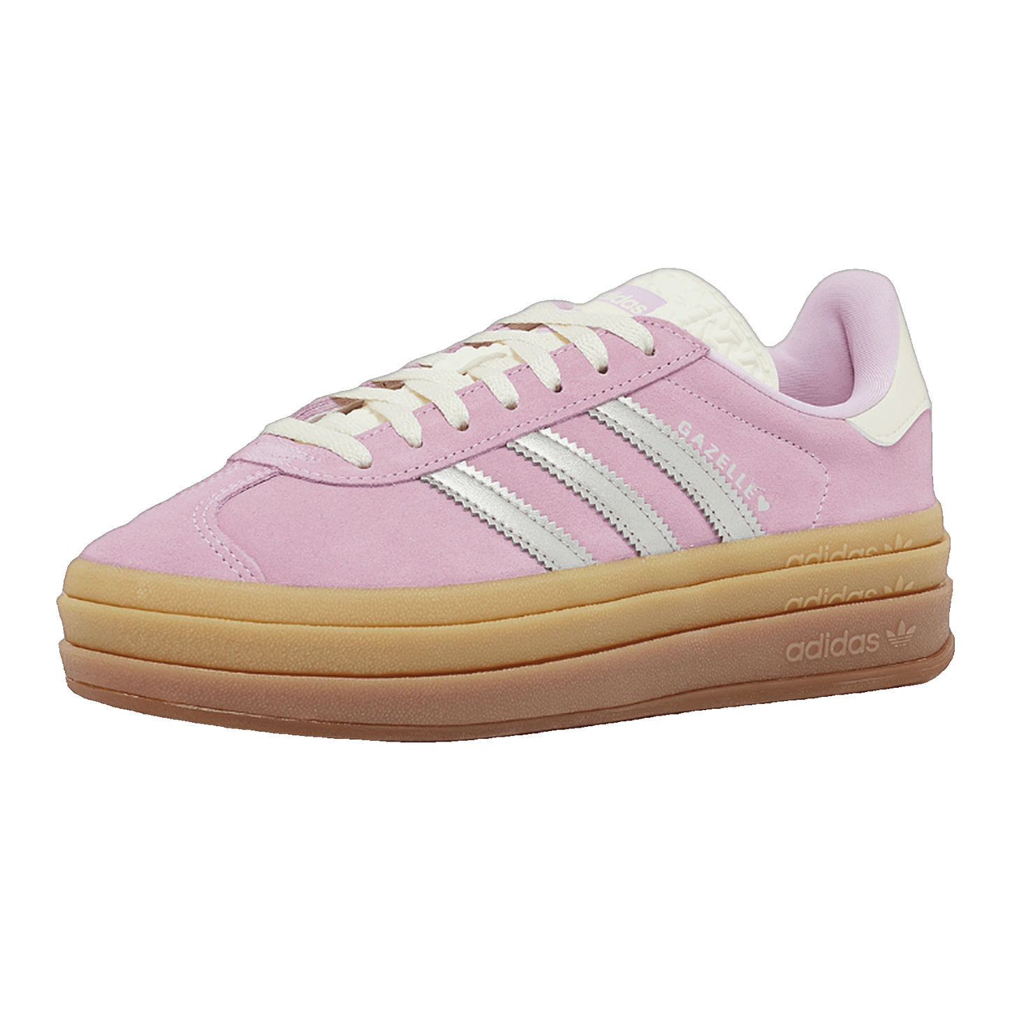 adidas Gazelle Bold Pink Glow Silver (W) Side JR0746
