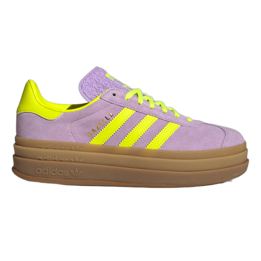 adidas Gazelle Bold Powder Plum Solar Yellow (W) IH4192