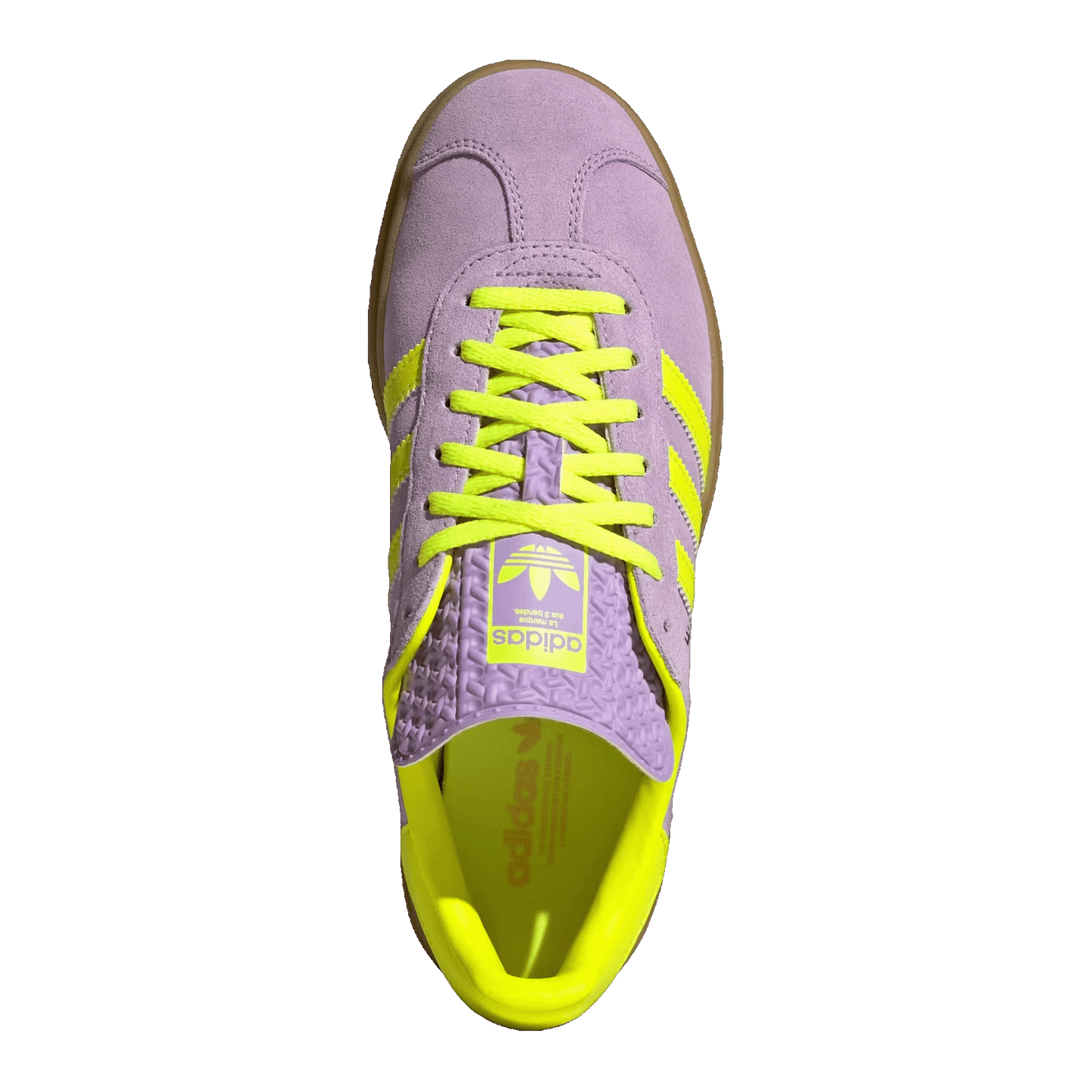 adidas Gazelle Bold Powder Plum Solar Yellow (W) Oben IH4192