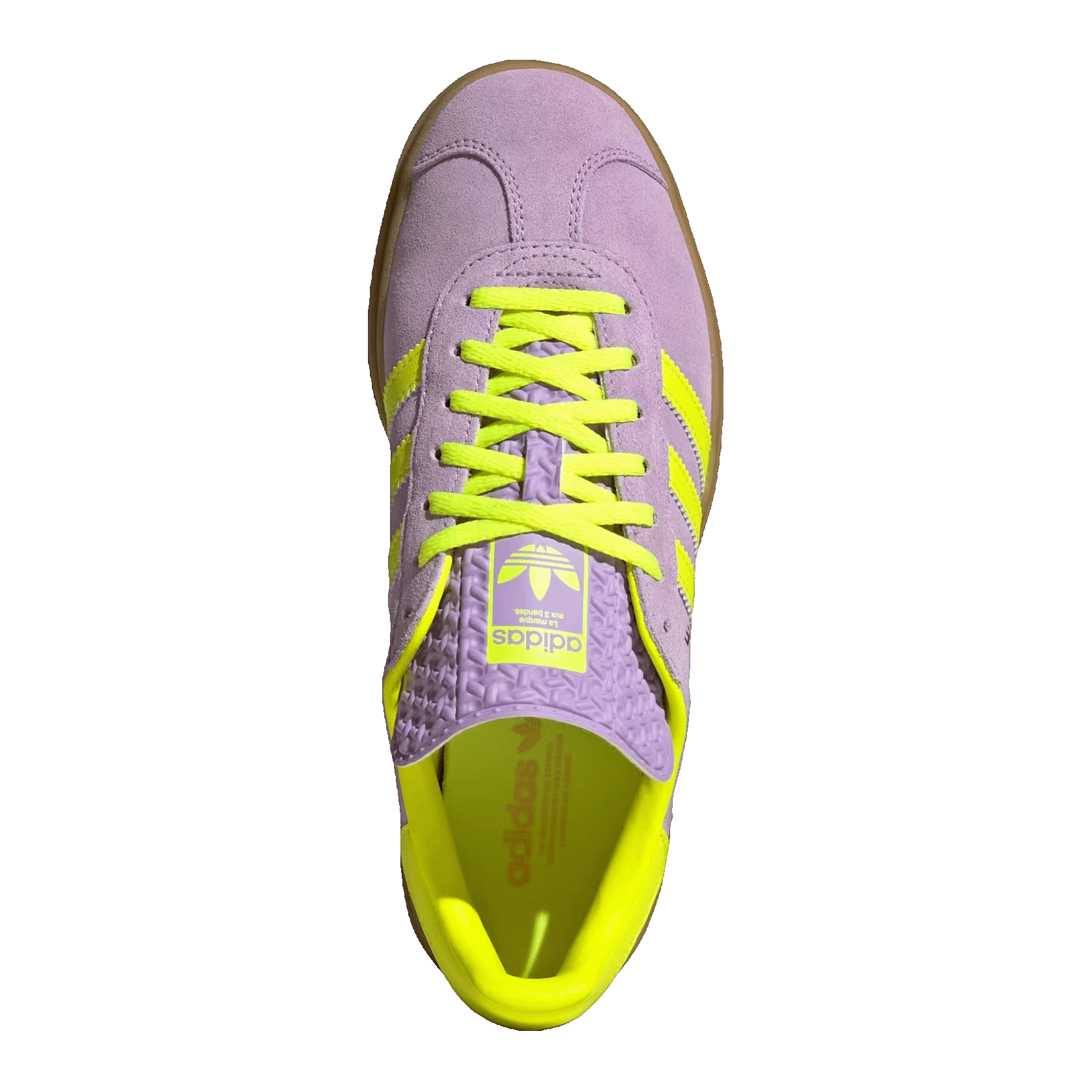 adidas Gazelle Bold Powder Plum Solar Yellow (W) Oben IH4192