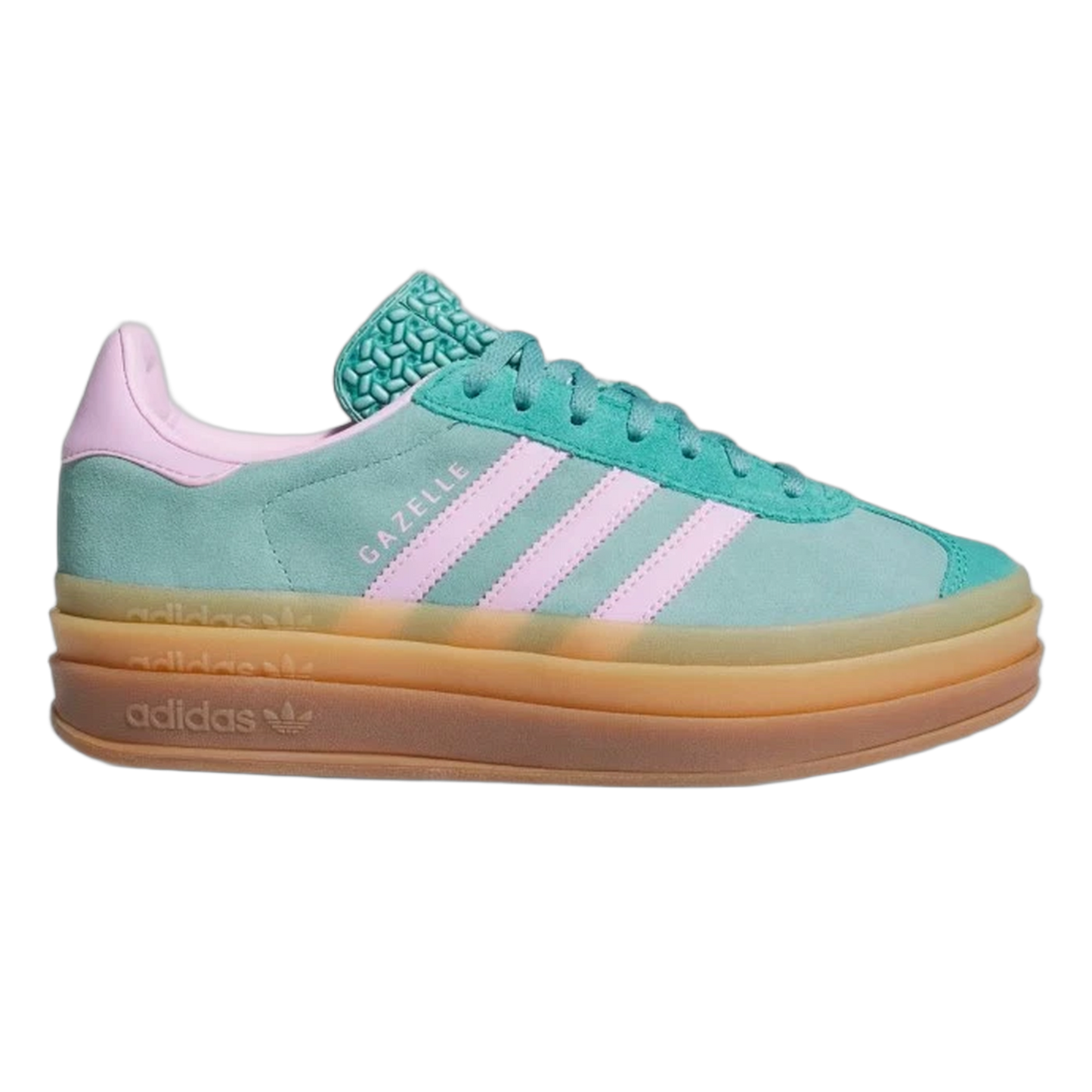 adidas Gazelle Bold Powder Teal Bliss Lilac Pure Teal (W) JS3894