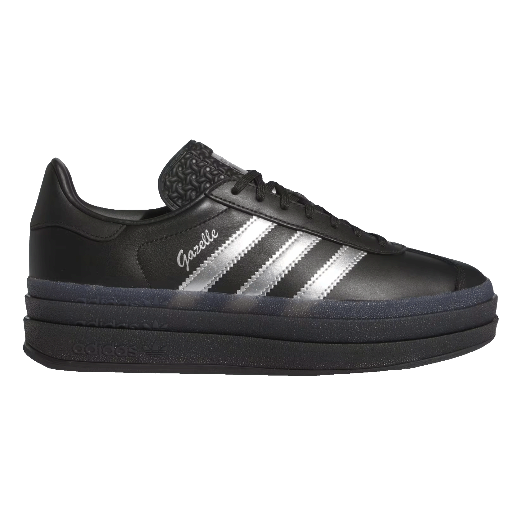 adidas Gazelle Bold Pride Pabllo Vittar Core Black Silver Metallic Lucid Pink (W)