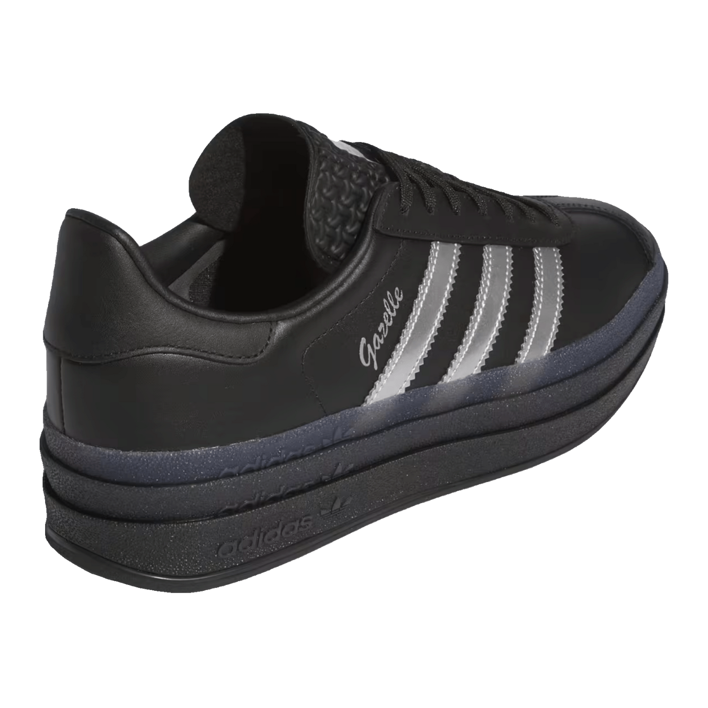 adidas Gazelle Bold Pride Pabllo Vittar Core Black Silver Metallic Lucid Pink (W) Back