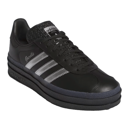 adidas Gazelle Bold Pride Pabllo Vittar Core Black Silver Metallic Lucid Pink (W) Side