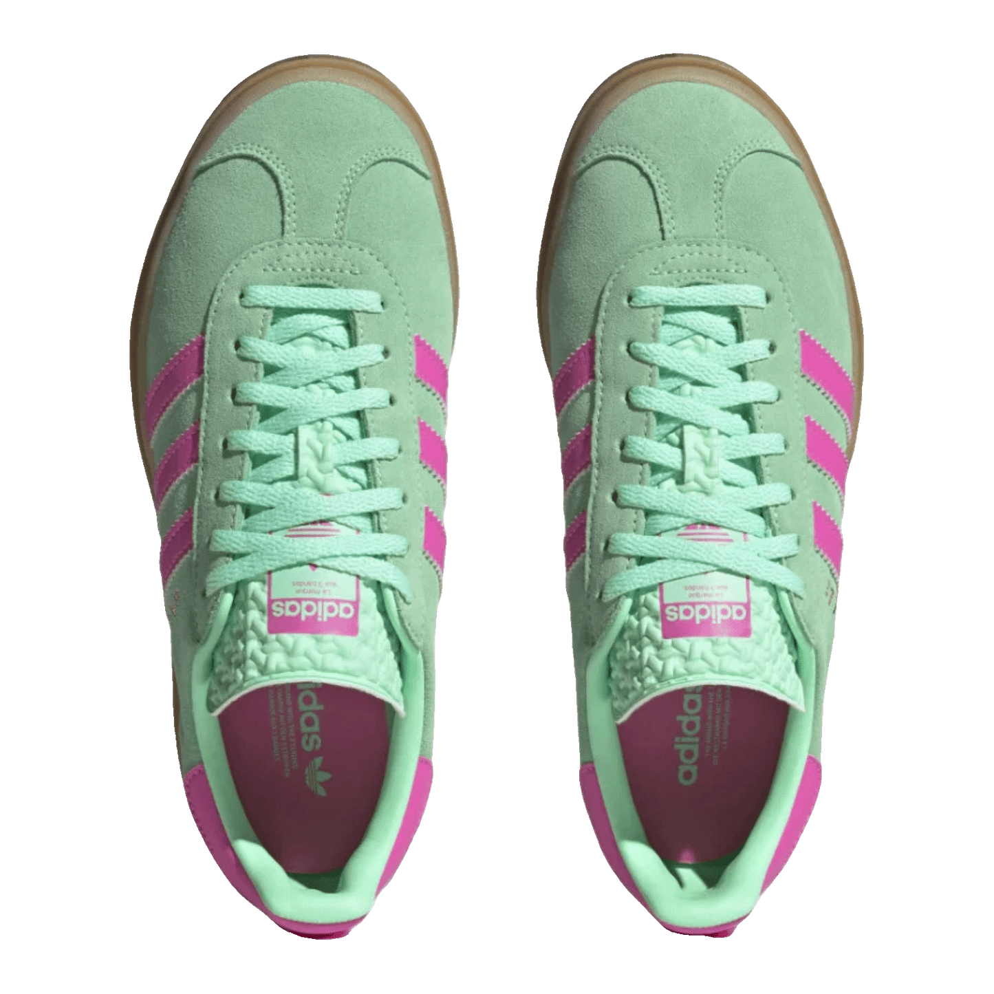 adidas Gazelle Bold Pulse Mint Pink (W) Oben