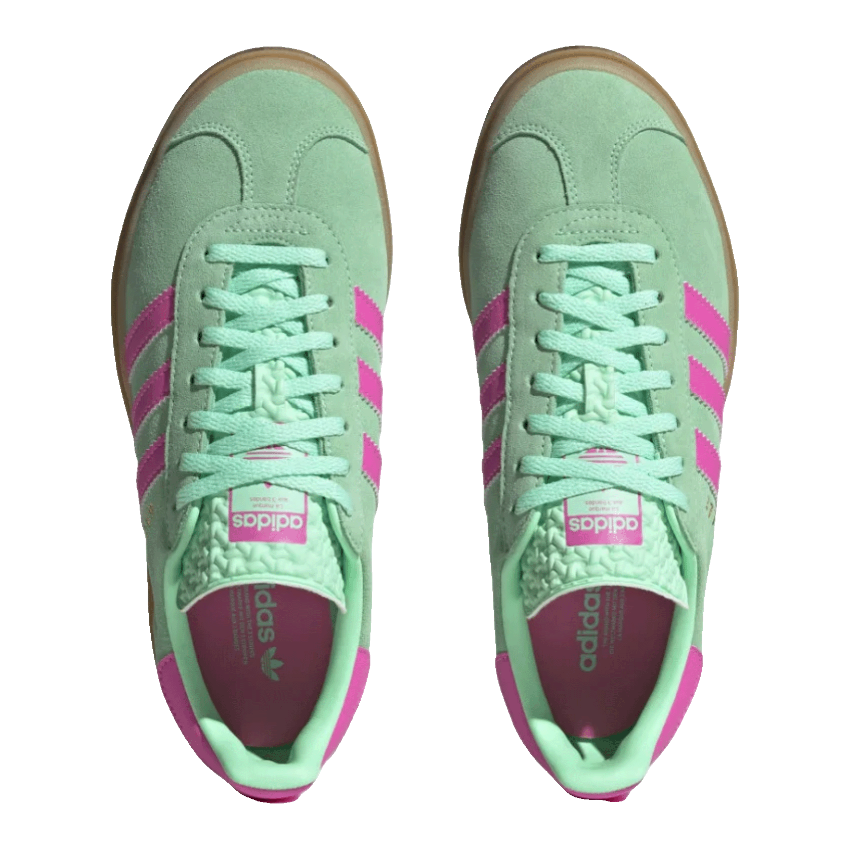 adidas Gazelle Bold Pulse Mint Pink (W) Oben