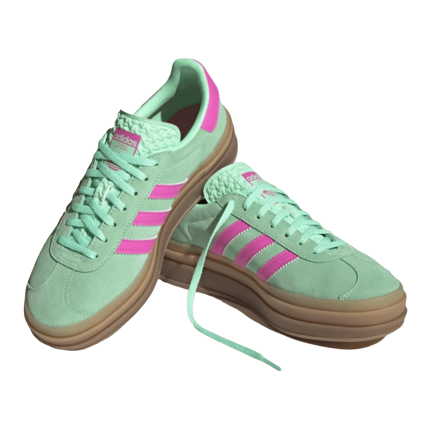 adidas Gazelle Bold Pulse Mint Pink (W) Side